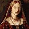 Queen Catherine Of Aragon Vintage Diamond Painting