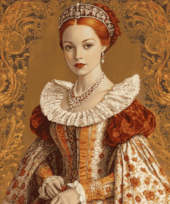 Queen Catherine Parr Diamond Painting