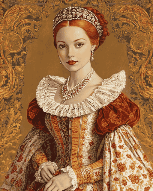 Queen Catherine Parr Diamond Painting