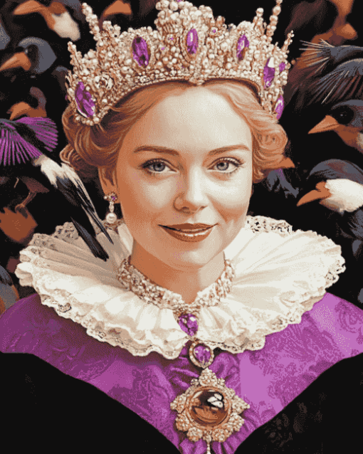 Queen Elizabeth Diamond Painting