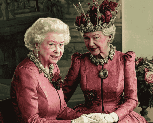 Queen Elizabeth Iconic Diamond Painting