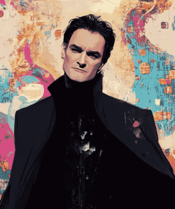 Quentin Tarantino Star Diamond Painting