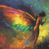 Rainbow Fairy Diamond Painting