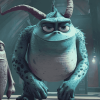 Randall Boggs Monster Inc Diamond Painting