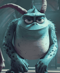 Randall Boggs Monster Inc Diamond Painting