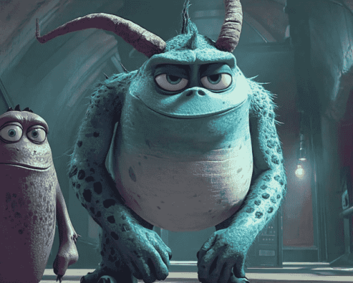 Randall Boggs Monster Inc Diamond Painting