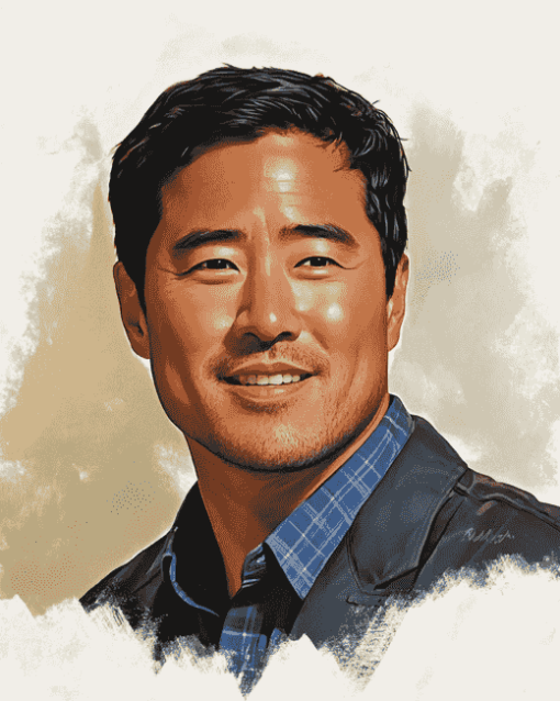 Randall Park Star Diamond Painting