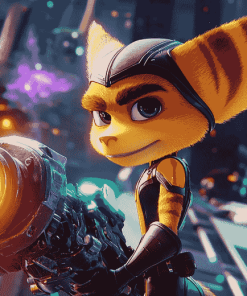 Ratchet And Clank Animation Diamond Painting