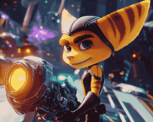 Ratchet And Clank Animation Diamond Painting