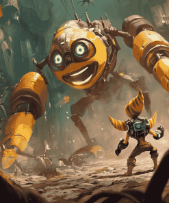 Ratchet and Clank Animations Diamond Painting