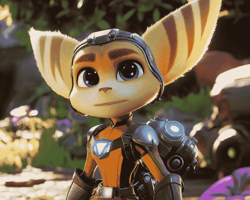 Ratchet and Clank Video Game Diamond Painting