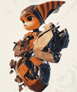 Ratchet and Clank Video Games Diamond Painting