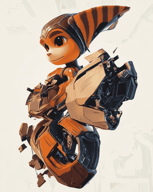 Ratchet and Clank Video Games Diamond Painting