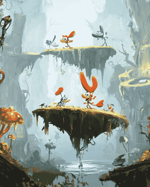 Rayman Adventure Arts Diamond Painting