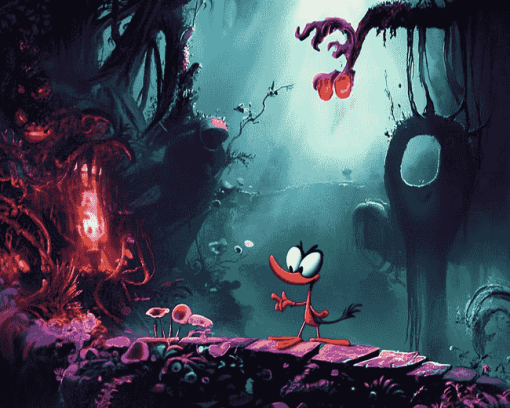 Rayman Animation Game Diamond Painting