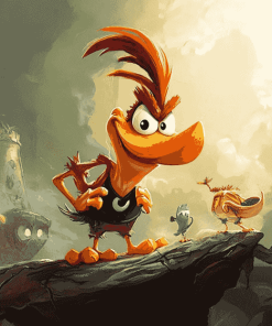 Rayman Video Game Diamond Painting