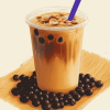 Refreshing Iced Coffee Bubble Tea Diamond Painting