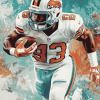 Reggie Bush Miami Dolphins Diamond Painting