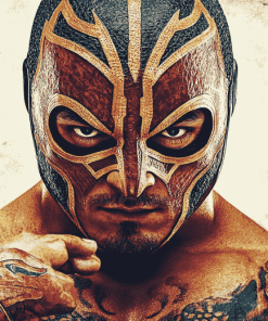 Rey Mysterio Wrestling Diamond Painting