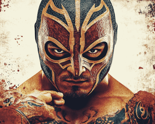 Rey Mysterio Wrestling Diamond Painting