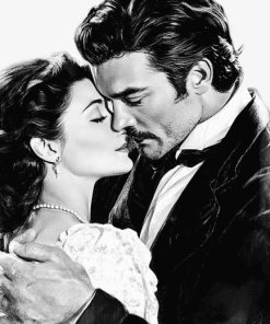 Rhett Butler and Scarlet Romance Diamond Painting