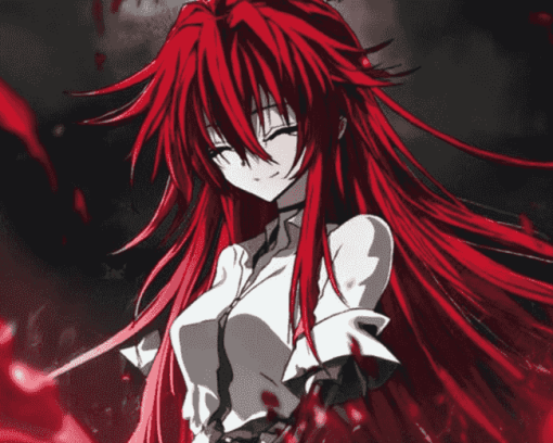 Rias Gremory Anime Diamond Painting