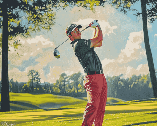 Ricky Wysocki Golf Icon Diamond Painting