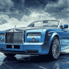 Rolls-Royce Blue Elegance Diamond Painting