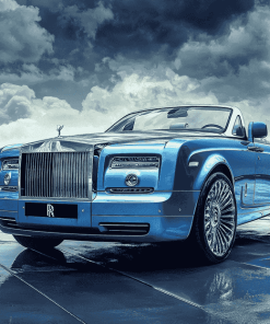 Rolls-Royce Blue Elegance Diamond Painting