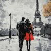 Romantic Paris Getaway Diamond Painting