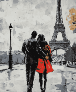 Romantic Paris Getaway Diamond Painting