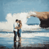 Romantic Santa Cruz Beaches Diamond Painting