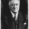 Roosevelt Black And White Diamond Painting