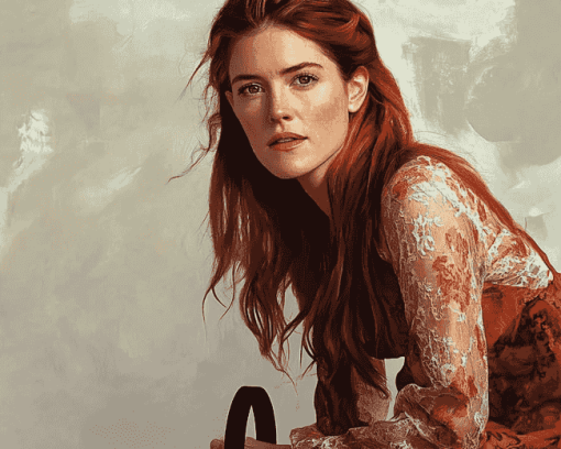 Rose Leslie Celebrity Diamond Painting