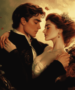 Rose and Jack Titanic Movie Diamond Painting