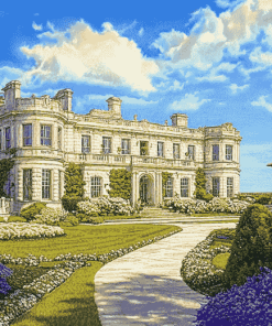 Rosecliff Castle Glamour Diamond Painting