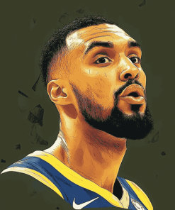 Rudy Gobert Famous Basketballer Diamond Painting