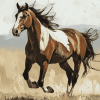 Running Horse Diamond Painting