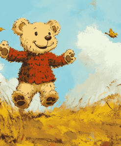 Rupert Bear Animation Diamond Painting