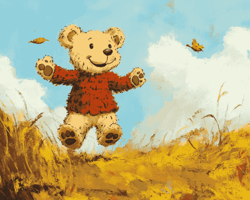 Rupert Bear Animation Diamond Painting