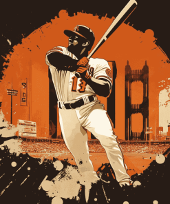 SF Giants Baseball Diamond Painting