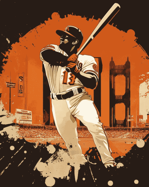 SF Giants Baseball Diamond Painting