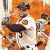 SF Giants Baseball Stars Diamond Painting