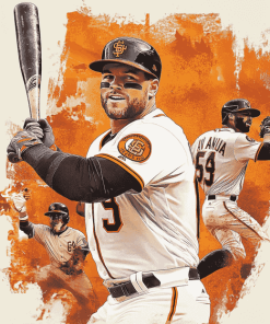 SF Giants Baseball Stars Diamond Painting