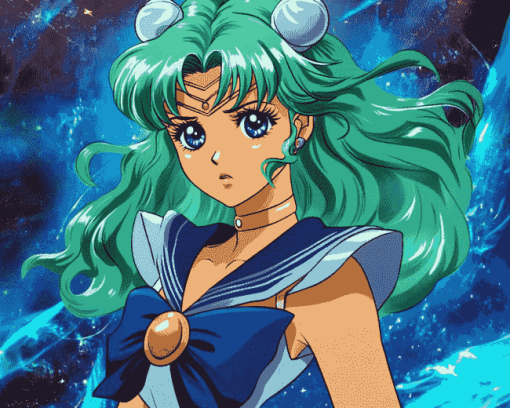 Sailor Neptune Anime Diamond Painting