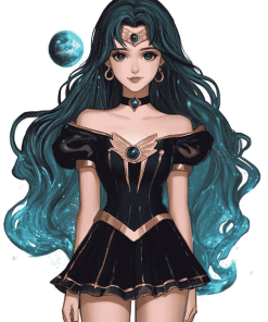 Sailor Neptune Anime Diamond Painting