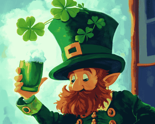 Saint Patrick Animations Diamond Painting