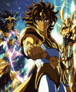 Saint Seiya Anime Diamond Painting