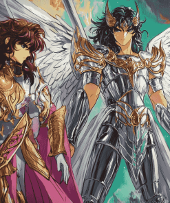 Saint Seiya Anime Diamond Painting