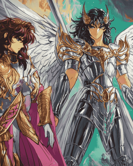 Saint Seiya Anime Diamond Painting